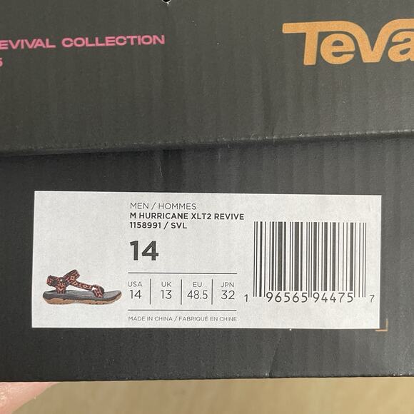 Teva Mens Hurricane XLT2 Revive 90s main image 6